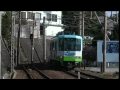 江ノ電　江ノ島駅で故障車入替シーンほか