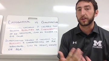 Blackwelder - Math 1 - Categorical vs Quantitative