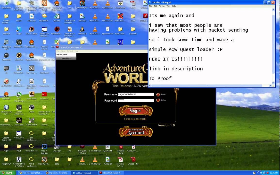 aqw zage quest loader