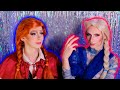 АННА И ЭЛЬЗА ПОДВОДЯТ ИТОГИ 2021 ГОДА | ГРИМ/МАКИЯЖ ХОЛОДНОЕ СЕРДЦЕ | FROZEN ANNA & ELSA DRAG MAKEUP