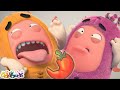 Download Lagu Oddbods SPICY Hot Peppers Challenge! Cute Cartoons for Kids @Oddbods Malay