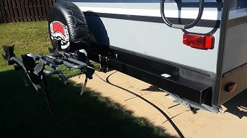 Installing a Bike rack to an RV bumper