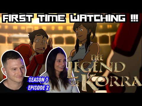 First time watching The Legend Of KORRA REACTION | Season 1 x Episode 2