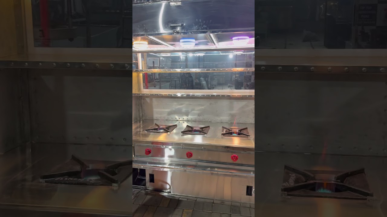 Poha Hend Cart 3 Burner Gas Range Fiting Camplit set m. 9823195310/ 9325120654 Tip Top Engineering