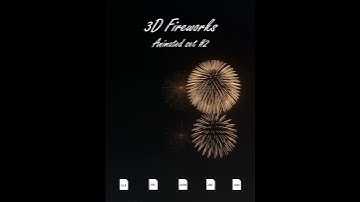 Fireworks 3D Rigged Animated set#2 Trails #b3d #animation #rigged #gltf #fbx