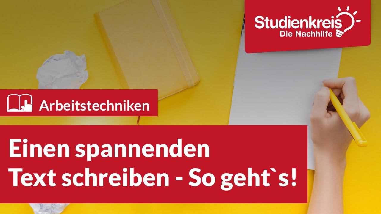 Wie Kann Ich Den Text Spannender Machen www.youtube.com