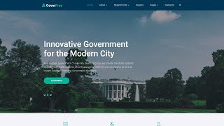 GoverFree - Government Multipage Clean HTML Website Template - 48697 Update
