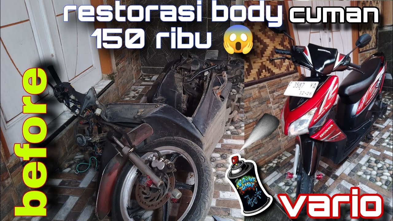 FULL RESTORASI !!!HONDA VARIO KARBU 110  