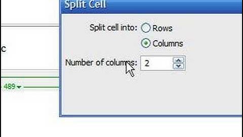 Dreamweaver Tutorial - 10 - Advanced Tables