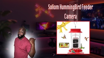 Soliom Hummingbird Feeder Camera