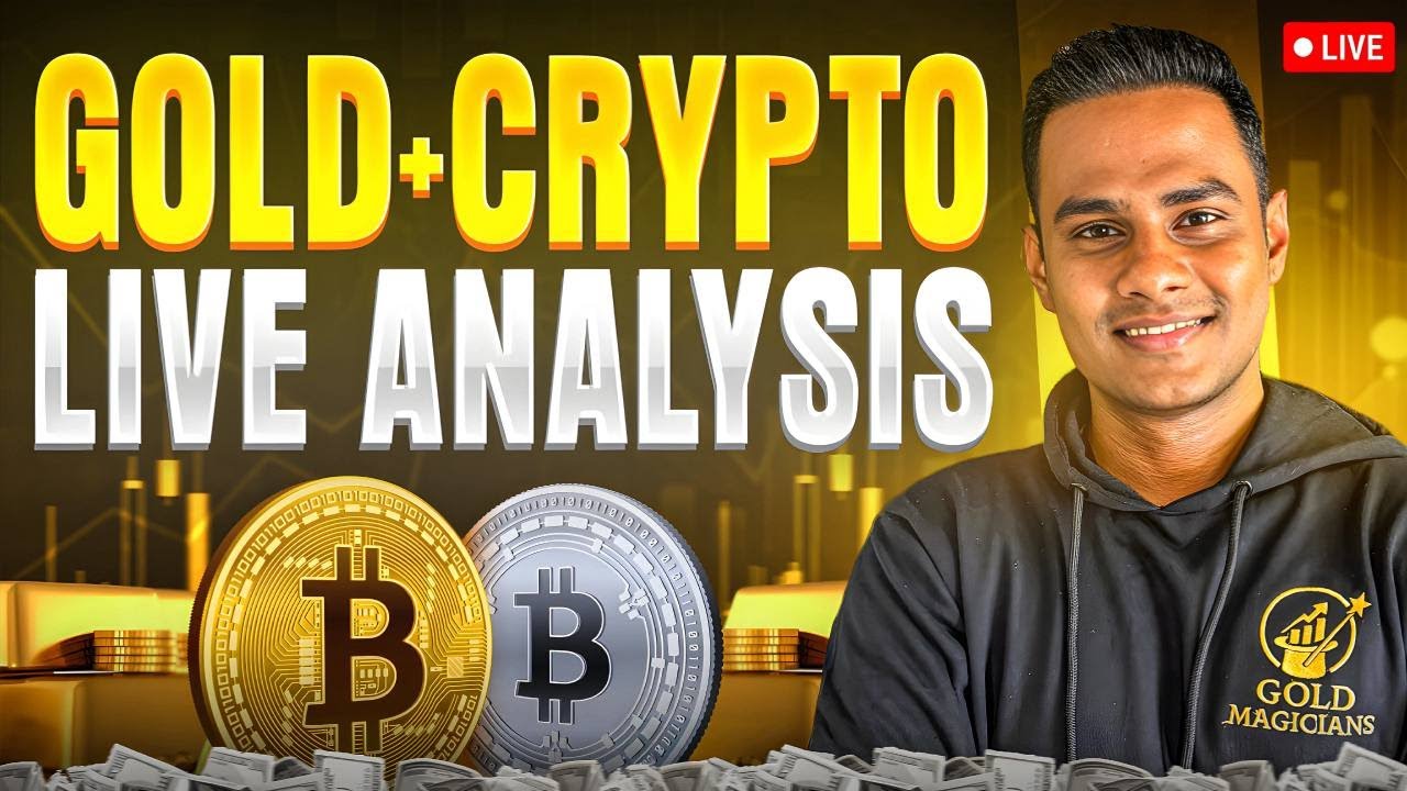 GOLD FOREX & CRYPTO LIVE  | LETS CATCH PIPS | FEB 24 | DAY - 325 | GOLDMAGICIANS |