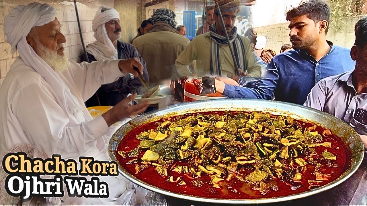 OLD MAN SELLING Ojhri in ROADSIDE | How to Cooking Ojhri 😍 | Ojri Recipe Street Food Pakistan 