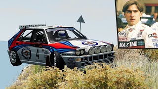 BeamNG Drive - Henri Toivonen Car Crash | Rally Group B screenshot 2