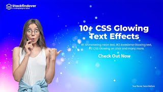 10  Stunning CSS Glowing Text Effect – Stackfindover