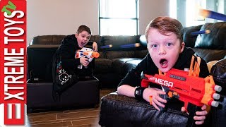 The Return of Sneak Attack Squad Training! Wild Dinosaur Nerf Madness