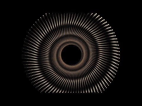 How to Creat a Quick Dotted Spiral Vortex in Adobe Illustrator ~ Adobe Illustrator Tutorial.