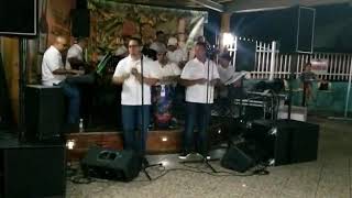 Orquesta K chende en Villa Alberto Dorado.