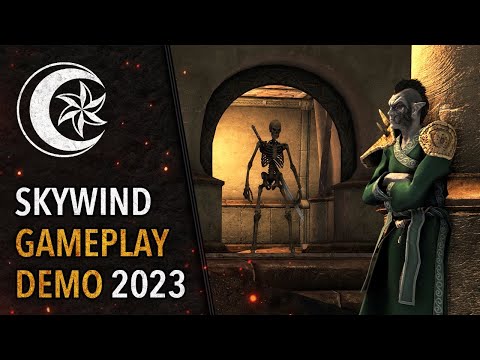 Skywind Gameplay Demo - Necromancer in Mawia