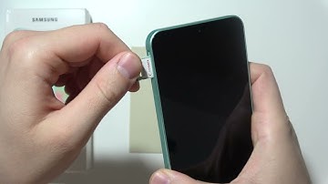 Samsung Galaxy A26 5G: How to Insert SIM Card