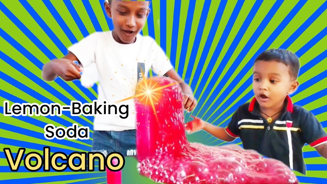 How to Make a Lemon Volcano – Fun Science Experiment With Lashin's ...