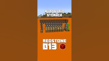 Automatic Storage System for Minecraft That Just Works