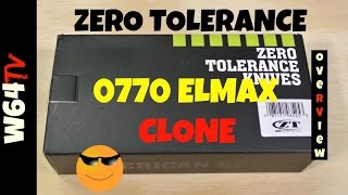 Zero Tolerance (ZT) 0770 Elmax Knife Clone