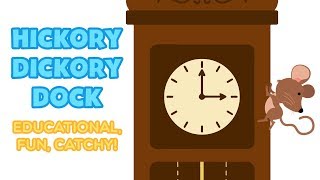 Hickory Dickory Dock Nursery Rhymes  Cartoon Animation Rhymes U0026  For Children