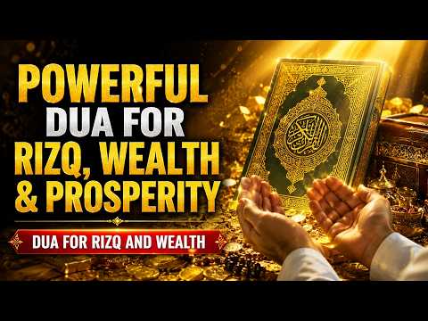 Don't miss this day! The most powerful dua for wealth and rizq :)