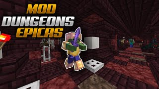 Dungeon Crawl Minecraft Mod Review (1.14.4)  LAS MEJORES DUNGEONS