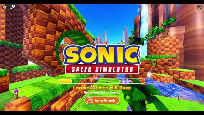 SONIC SPEED SIMULATOR 2! FIRST LOOK AT NEW GREEN HILL 