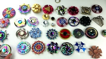 Tons of Round Fidget Spinners: Ferrris Wheels, Tires, Sheilds, Flowers, etc