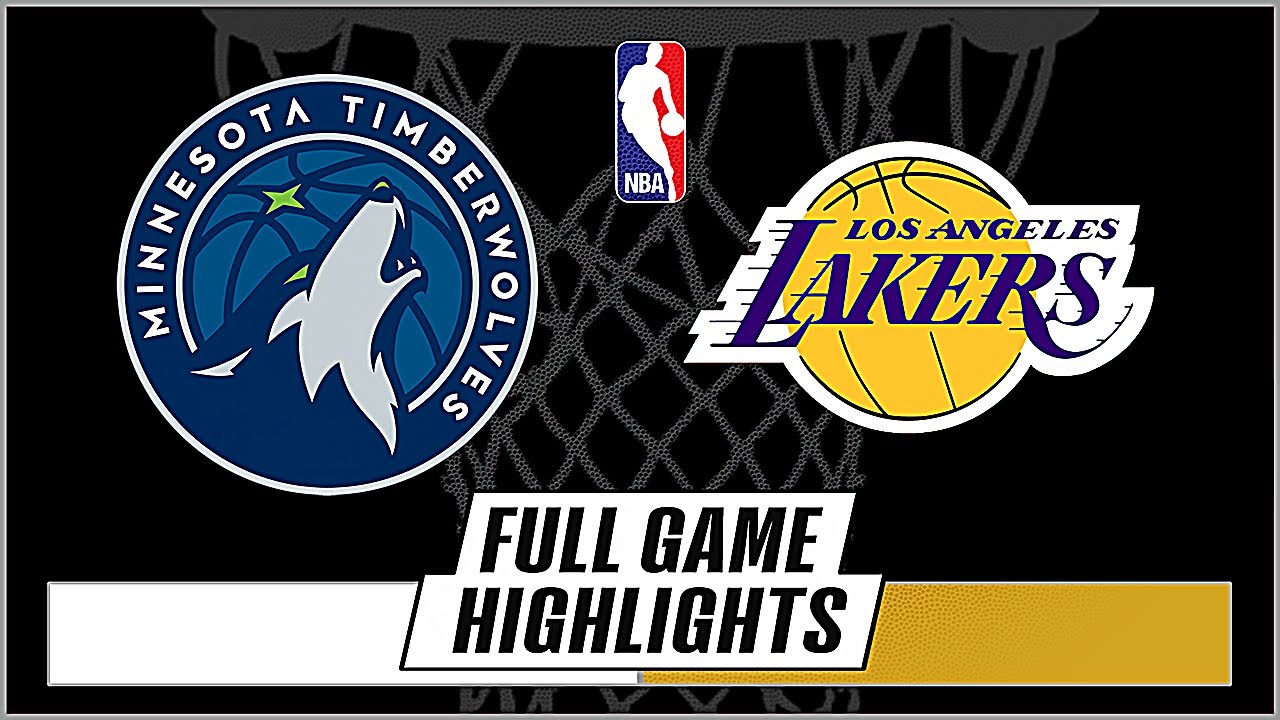 TIMBERWOLVES VS LAKERS | Feb 25, 2025 | NBA Full Game Highlights ...