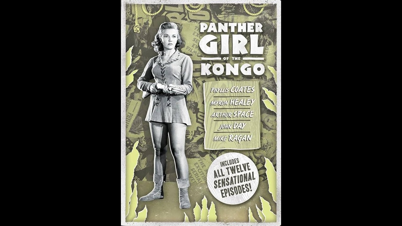 Panther Girl of the Kongo Classic 1955 Republic Jungle Movie