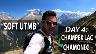 "Soft" UTMB (Tour du Mont Blanc Trail) DAY 4: Champex Lac to Chamonix! Sage Canaday Running VLOG screenshot 3