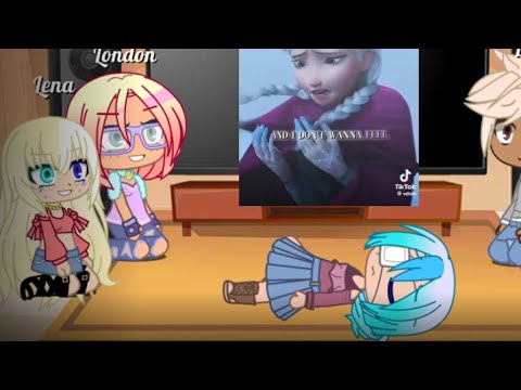Elsa & Anna’s Past Classmates React To Them Gacha Club - YouTube