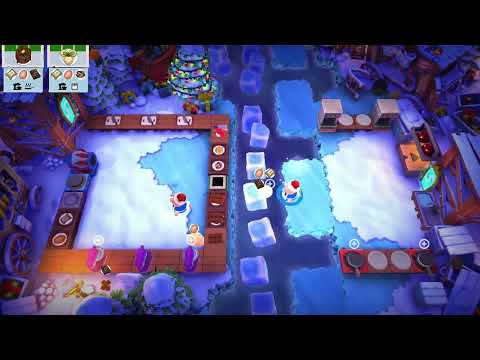 Overcooked 2 - Winter Wonderland 1-5 - No Cannon Trick