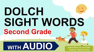 BASIC SIGHT WORDS FOR THE SECOND GRADE (DOLCH)