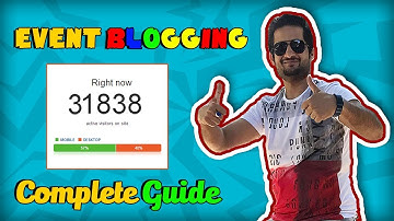 How To Start Event Blogging: The Ultimate Guide