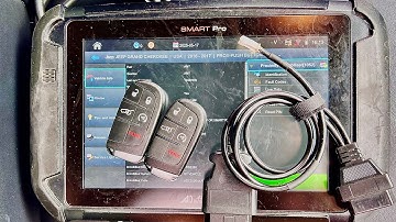 Jeep Grand Cheroke 2017 New Key with SmartPro and Star Connector