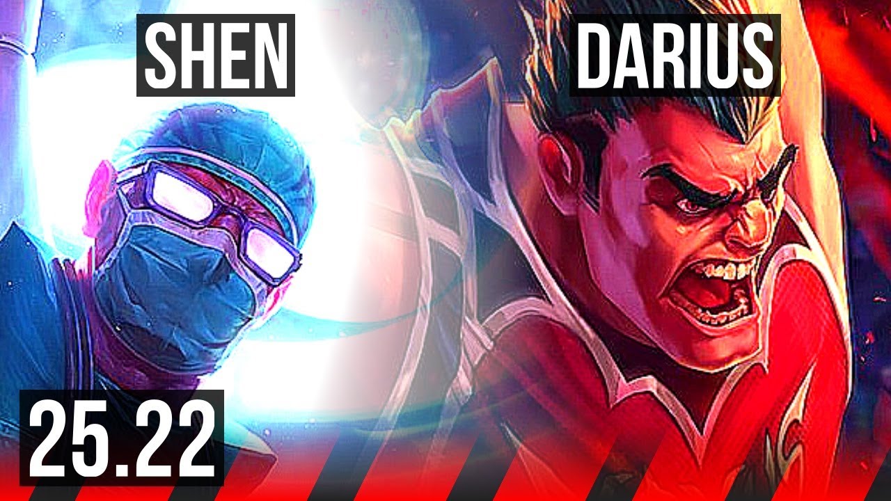 SHEN vs DARIUS (TOP) | 10/1/14, Dominating | EUW Grandmaster | 25.22