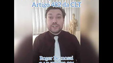 O que significa ato de improbidade art 482 CLT?