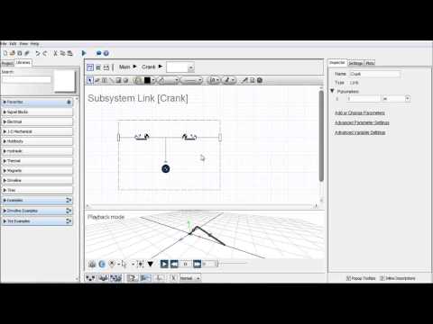 MapleSim Tutorial: Parameterizing Models and Subsystems