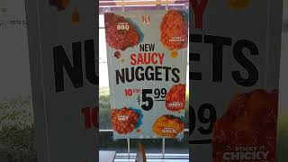 KFC Saucy Nuggets 10 for $5.99!