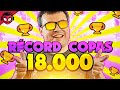SUPERO MI RÉCORD DE COPAS ¡¡18.000 TROFEOS!! | Brawl Stars