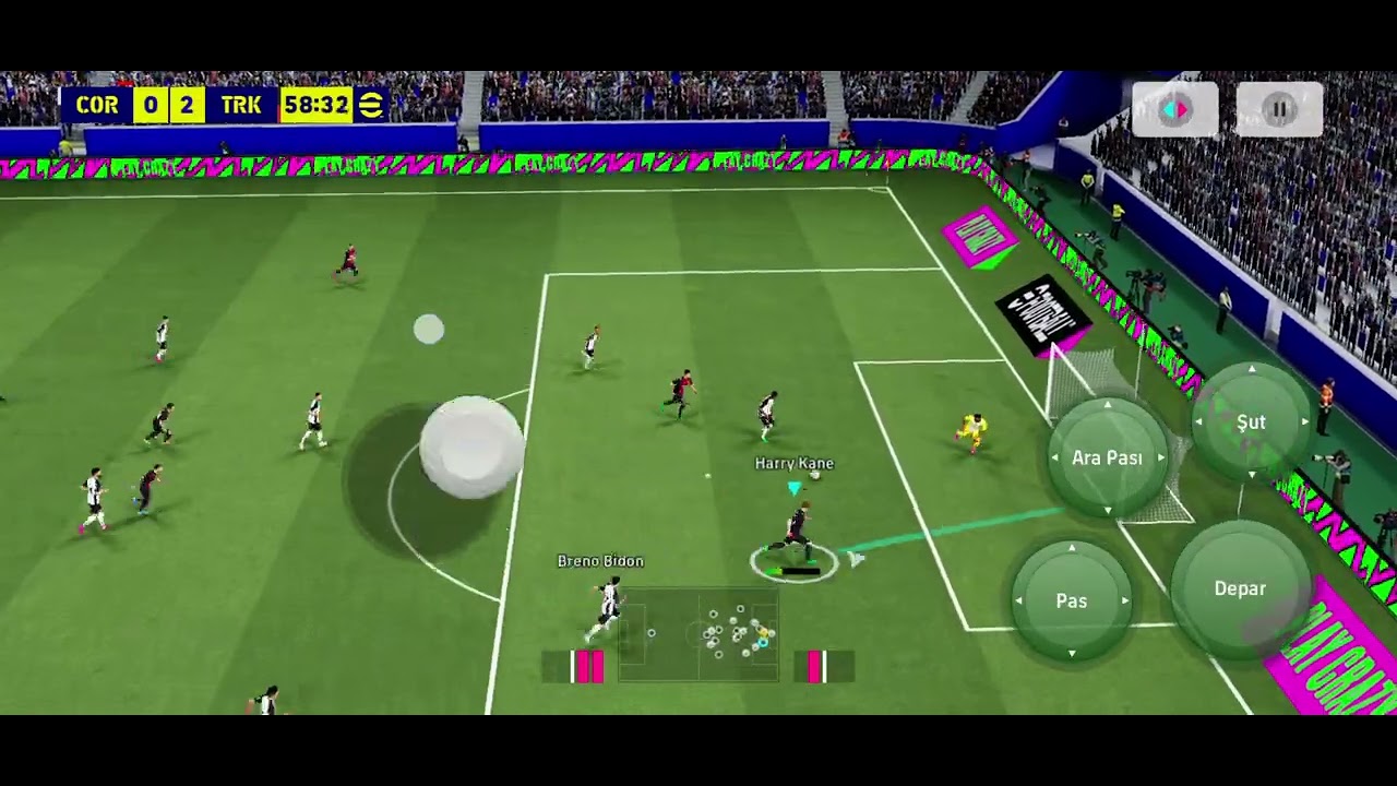 Efsane bir maç oldu 0 - 4 kazandık