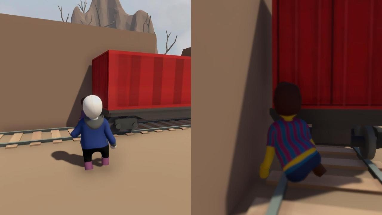 UNDERTALE IN Human  fall flat 1