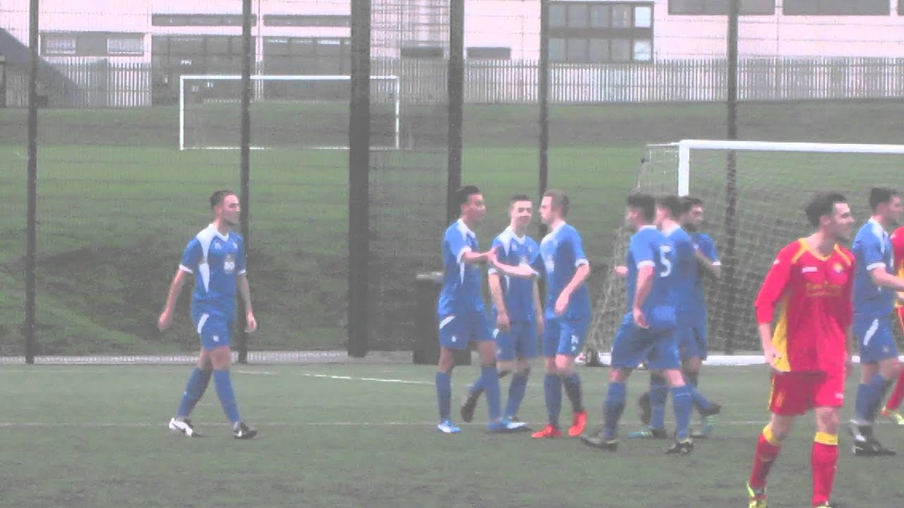 AFC Dunstable Reserves 4-0 Sun Sports Reserves Jake Kissiedu 3rd Goal 9th Jan 2016