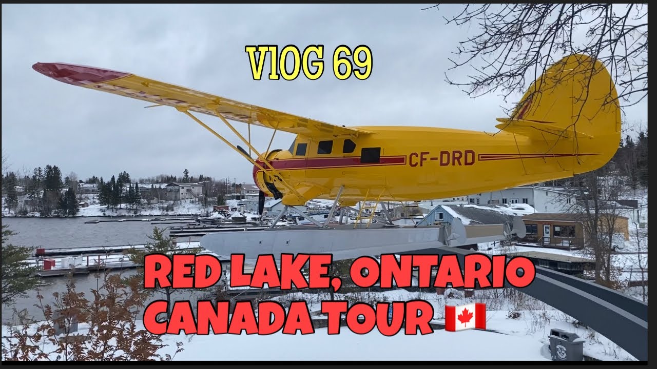 Vlog 69: Red Lake, Ontario Tour | Yobmik Me Smile Vlogs