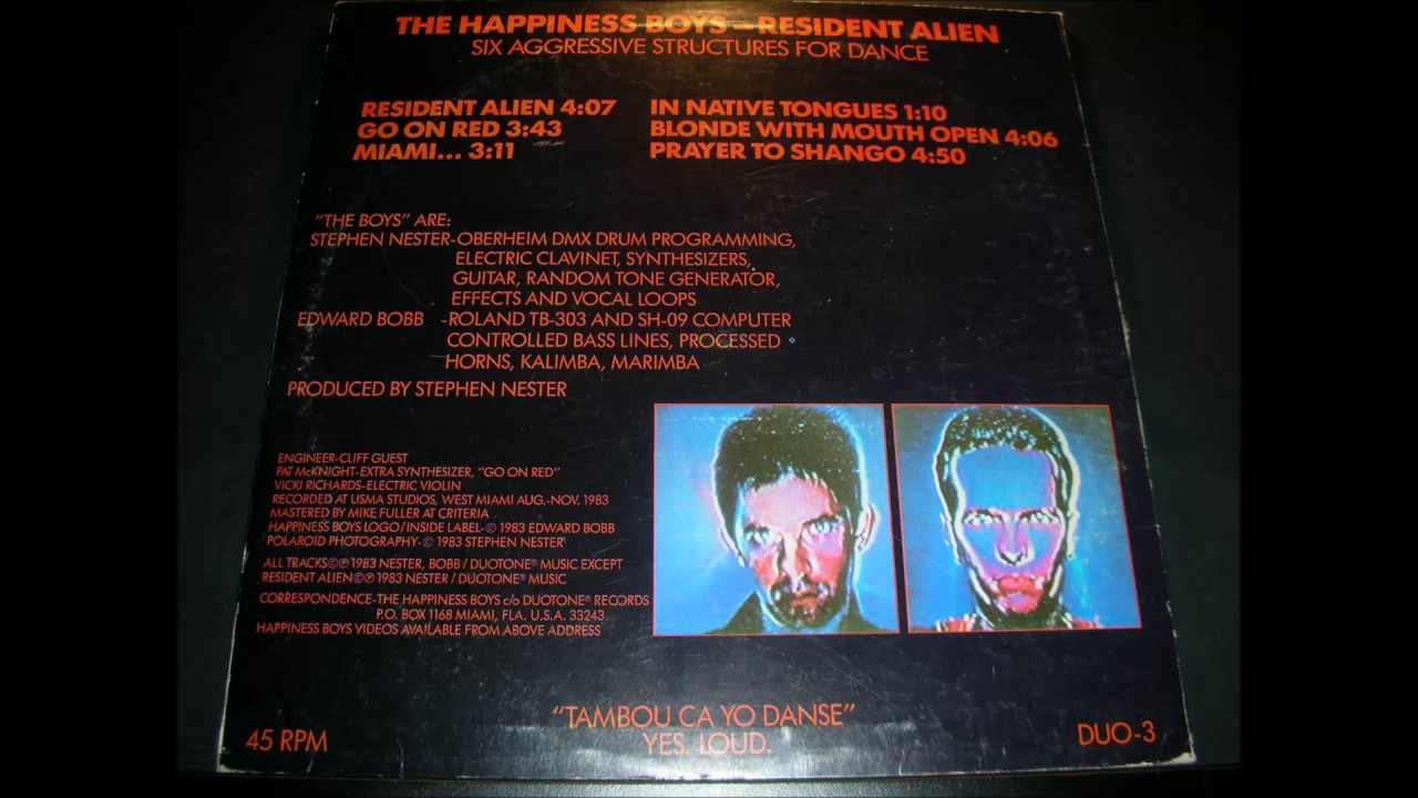 The Happiness Boys - "Go on Red", 1983