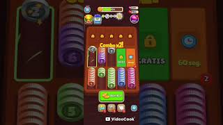 PocKet Sort Coin Merge Puzzle Lv 1 ao 8 screenshot 2